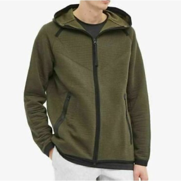 Nike Sportswear Tech Pack Windrunner Hoodie Green size Medium - Picture 1 of 13